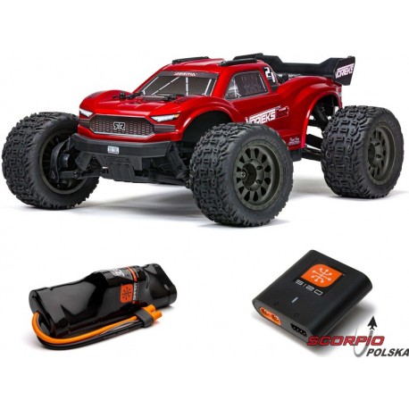 Arrma Vorteks 4X2 Boost 1:10 RTR czerwony