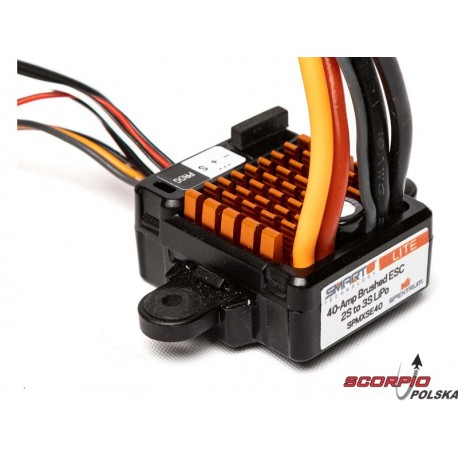 Spektrum Smart regulator szczotkowy 40A Lite 2-3S, IC3