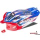 Arrma karoseria TLR Tuned. czerwona/niebieska: Typhon