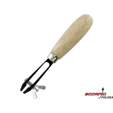 Modelcraft mini zacisk ręczny z drewnianą rękojeścią
