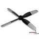 E-flite śmigło 4.5x4.0" 4-łopatowe: UMX P-51 Voodoo