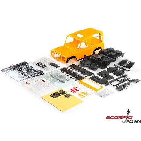 Killerbody karoseria 1:10 Land Rover Defender 90 żółta