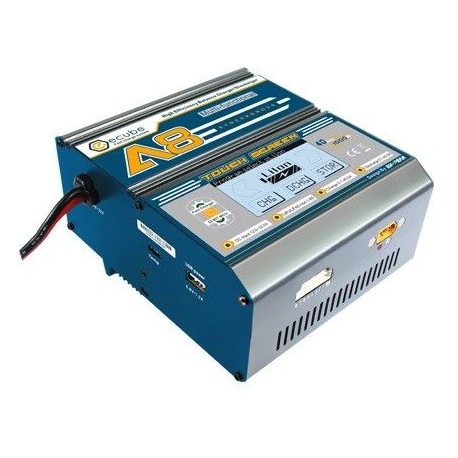 Ładowarka Vista Power A8 1350W - dotykowy wyświetlacz