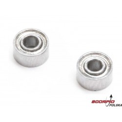 Axial łożysko kulkowe 2x5x2.5mm (2)