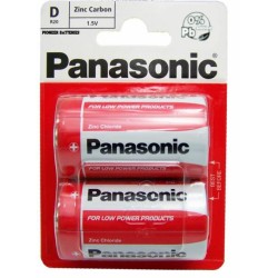 R20-D 1,5V Panasonic 2 szt