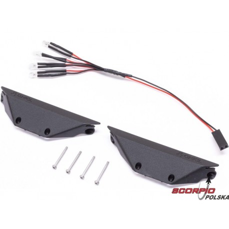 Axial płozy ochronne, oświetlenie LED: AX24