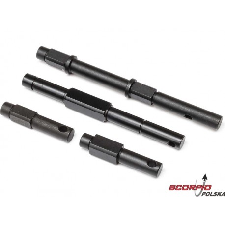 Axial zestaw wałów przekładni: SCX10 PRO