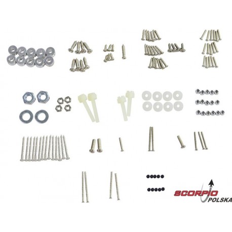 E-flite komplet materiałów łączeniowych: EC-1500 Twin 1.5m