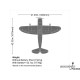 E-flite P-47 Razorback 1.2m PNP