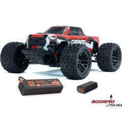 Arrma Granite Grom 1:18 4WD Smart RTR czerwony