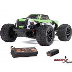 Arrma Granite Grom 1:18 4WD Smart RTR zielony