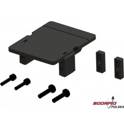 Arrma mocowanie serwa, płyta odbiornika/regulatora: Grom