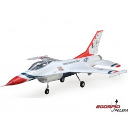 E-flite F-16 Thunderbirds 0.8m SAFE Select BNF Basic