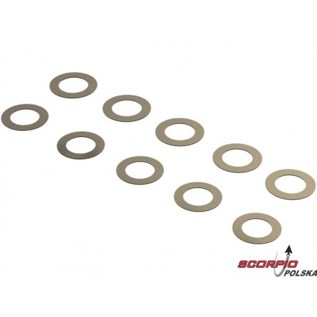 Arrma podkładka 12.1x19.5x0.3mm (10)