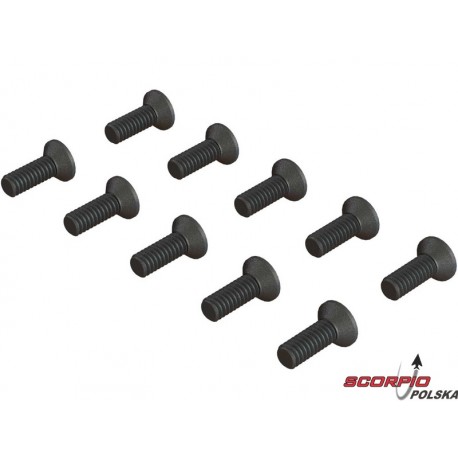 Arrma śruba imbus M2X6mm FH (10)