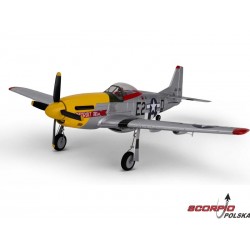 E-flite UMX P-51D Mustang “Detroit Miss” AS3X Safe Select BNF Basic