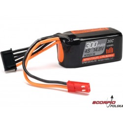 Spektrum LiPol 14.8V 300mAh 30C JST