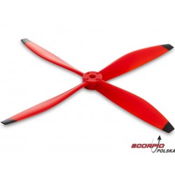 E-flite śmigło 4-łopatowe 135x84mm: Micro Draco 0.8m