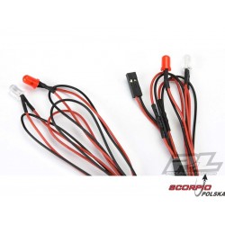 Pro-Line oświetlenie LED uniwersalne dla Crawlerów (zestaw)