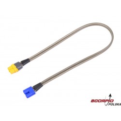 Kabel konwersji Pro XT-60 - EC3 żeński 14AWG 40cm