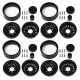 42112 - Enduro - Urbine Wheels, 1.55", black (kompletne felgi)