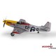 E-flite UMX P-51D Mustang “Detroit Miss” AS3X Safe Select BNF Basic