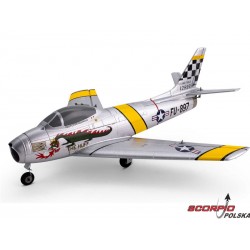 E-flite F-86 Sabre 30mm EDF Jet AS3X SAFE SELECT BNF Basic