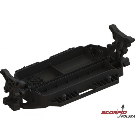 Arrma podwozie kompozytowe 204mm: Grom