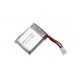 500mAh 3.7V 25C LiPo Molex/Walkera - WL V931-015