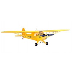 J3 CUB PNP żółty (rozpiętość 140cm, silnik bezszczotkowy, regulator 40A, serwa)