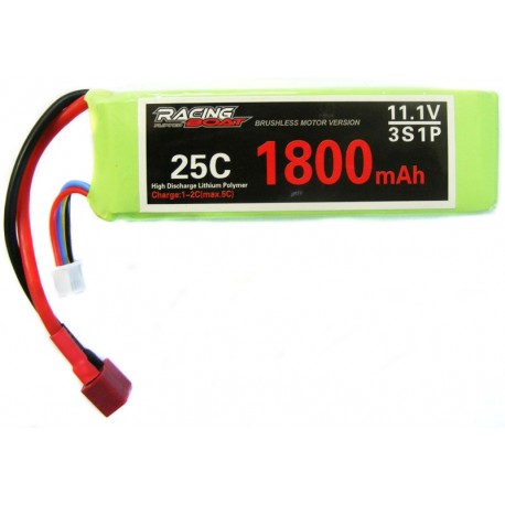 1800mAh 11.1V 25C LiPo T-Dean - Double Horse FT012