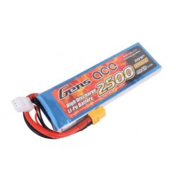2500mAh 7.4V 25C XT60
