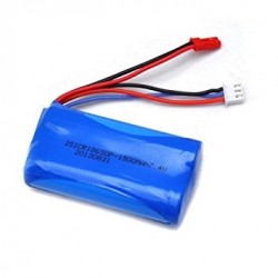 1500mAh 7.4V Li-Ion JST do WL 912