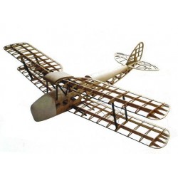 Samolot Tiger Moth Balsa KIT (1400mm) + Motor + ESC + 4x Serwo