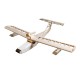 Samolot Seaplane Balsa KIT (1600mm) + Motor + ESC + 4x Serwo