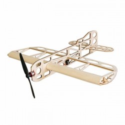 Samolot GEEBEE Balsa Kit (rozpiętość 600mm) + Motor + ESC + 3x Servo