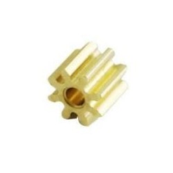 Zębatka mosiężna 10T 0.5M H12, otwór 2.3mm