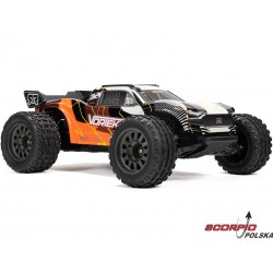 Arrma Vorteks Mega 550 2WD 1:10 Smart RTR pomarańczowy