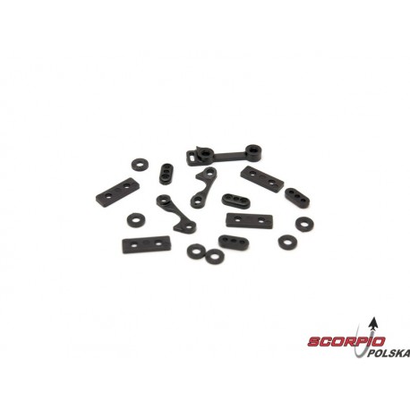 Chassis Spacer/Cap Set: 8B 2.0