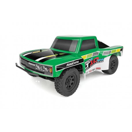 Auto Team Associated - PRO2 LT10sw Short Wheelbase RTR GREEN / WHITE 70023 Ready-To-Run 1:10  70023