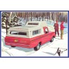 Model Plastikowy - Samochód 1:25 1963 Camper Pickup Car - AMT1412