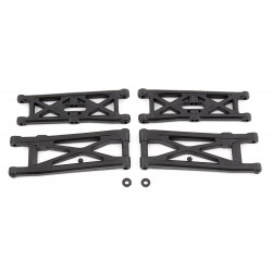 71015 - Pro SC10 - Suspension Arm Set (Front and Rear Arms)