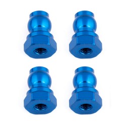 91815 - Shock Bushings, 10 mm, blue aluminum