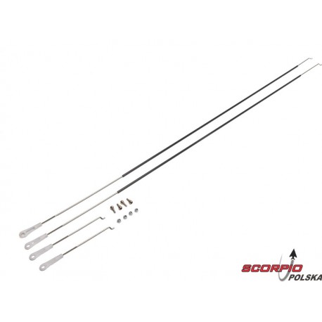 E-flite komplet cięgien z końcówkami: Sportix 1.1m