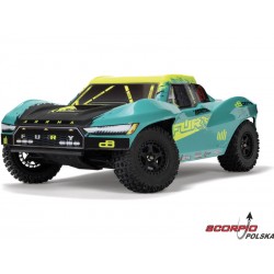 Arrma Fury 223S BLX 2WD 1:10 RTR DSC zielony
