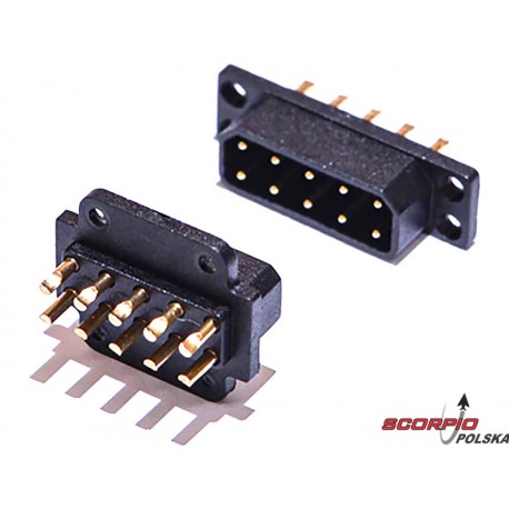 Hangar 9 konektor 10-pinowy (para)