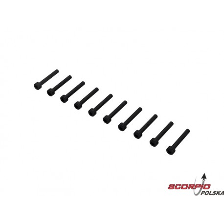 Arrma śruba imbus CH M3x22mm (10)