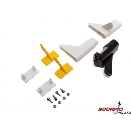 E-flite dźwignie sterów: Sportix 1.1m