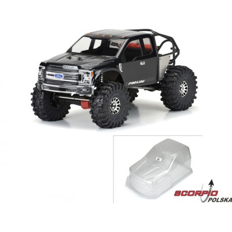 Pro-Line karoseria 1:6 2017 Ford F-250 Super Duty przeźroczysta: SCX6