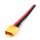 Gniazdo Xt-60 Z Przewodem 14Awg 10 Cm (Czarny + Czerwony) - Msp
